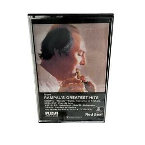 Rampal's Greatest Hits Cassette Case Only Waltz Bach Debussy Classical Vintage